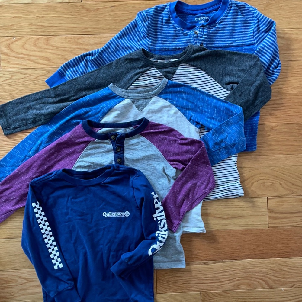 Lot of 5 Old Navy Long Sleeve T-shirt